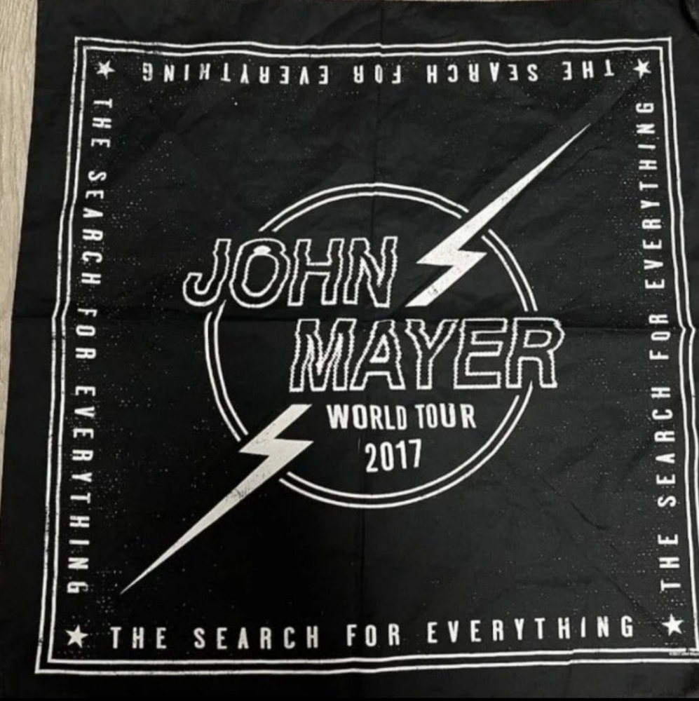 John Mayer Search For Everything Tour Bandana 2017